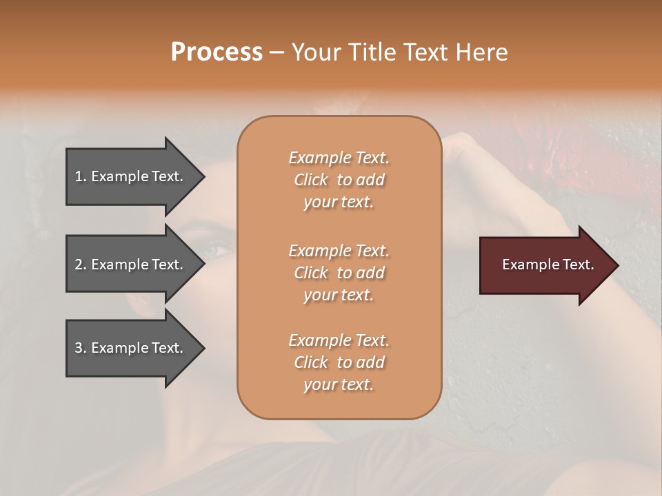 White Sensuality Married PowerPoint Template