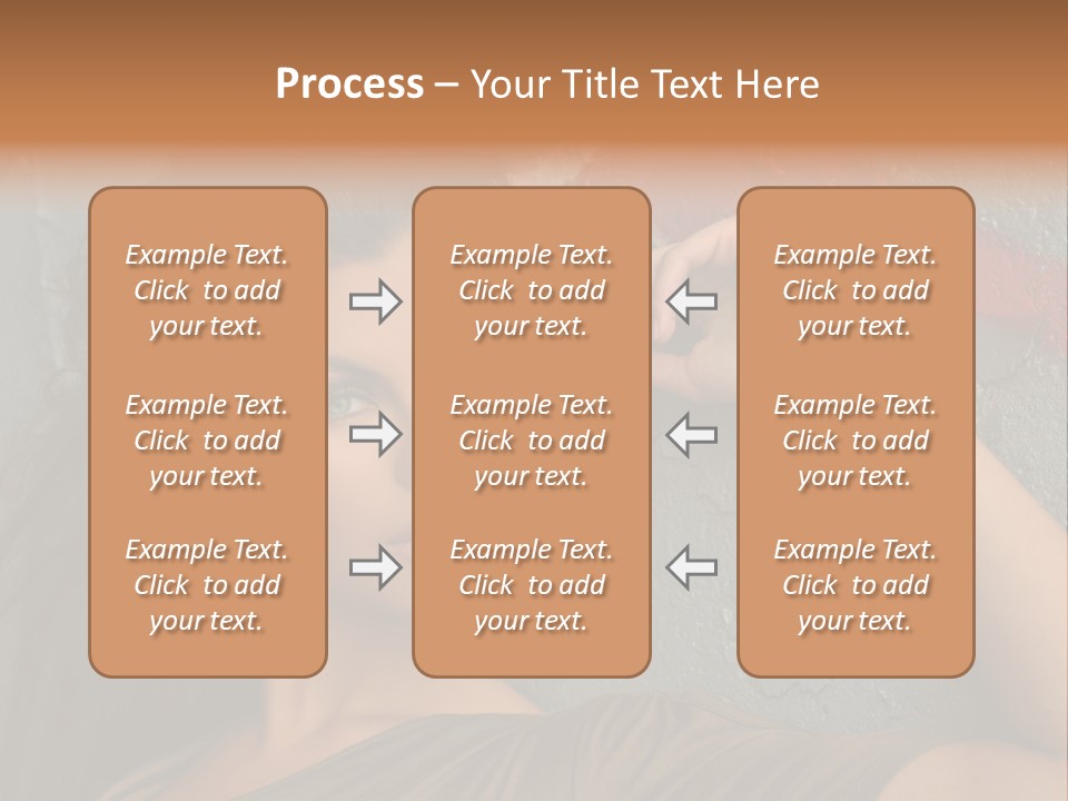 White Sensuality Married PowerPoint Template