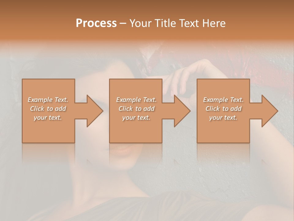 White Sensuality Married PowerPoint Template