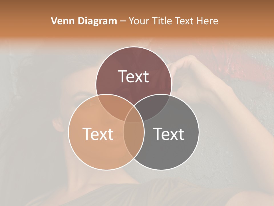 White Sensuality Married PowerPoint Template