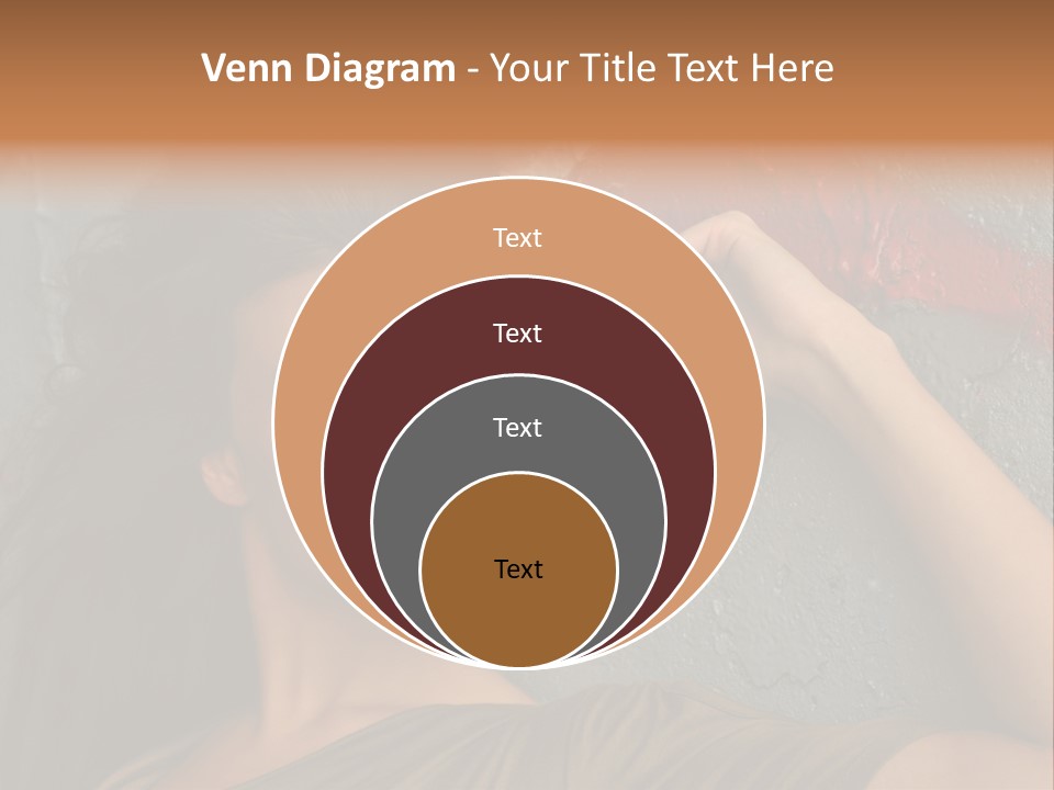 White Sensuality Married PowerPoint Template