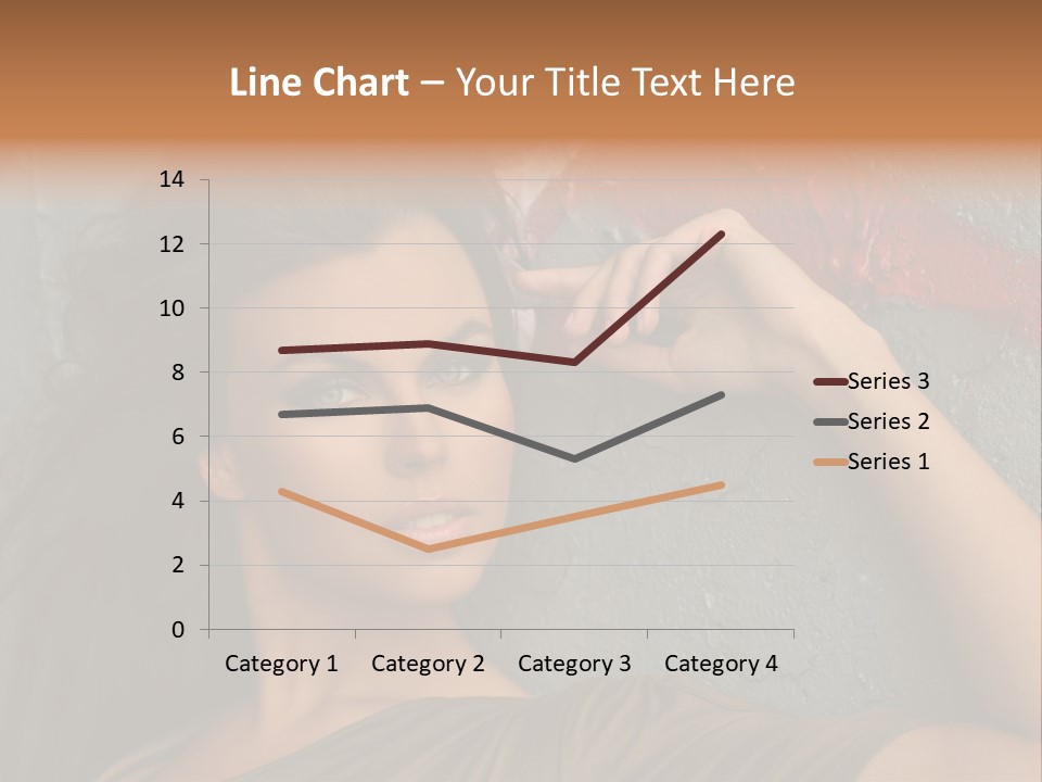 White Sensuality Married PowerPoint Template