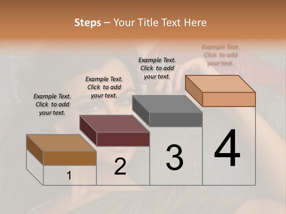 White Sensuality Married PowerPoint Template