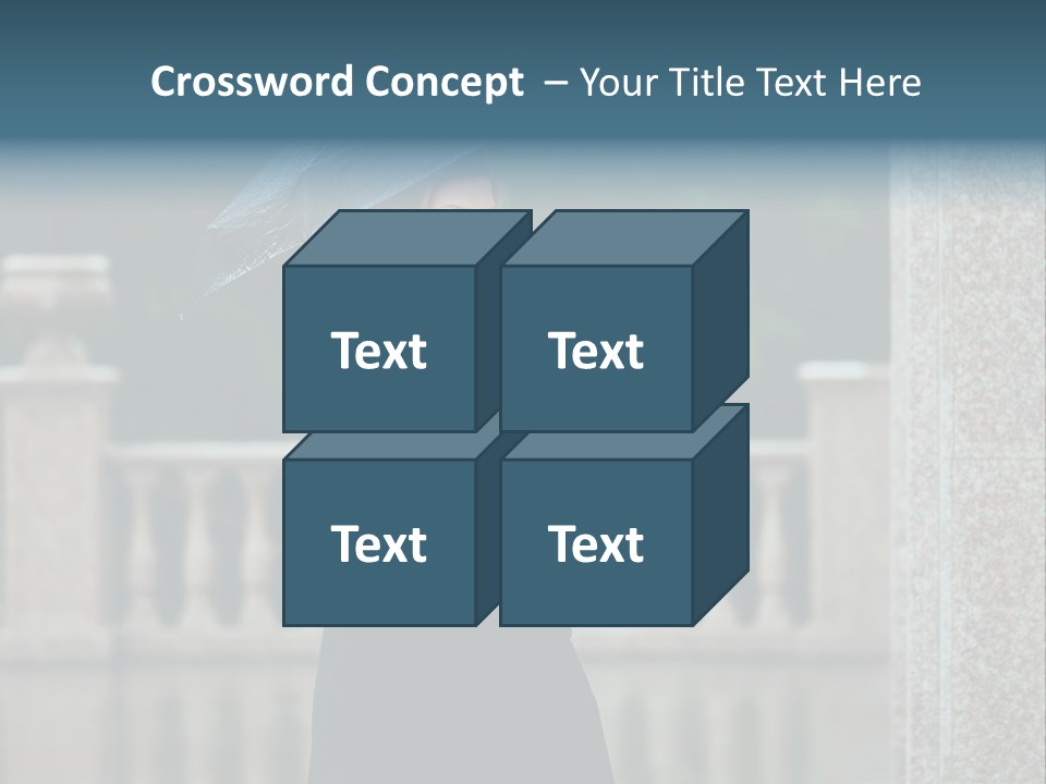 Outside Thoughtful Coat PowerPoint Template