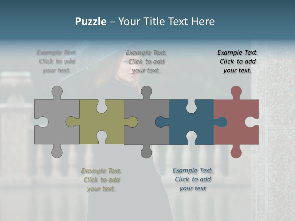 Outside Thoughtful Coat PowerPoint Template