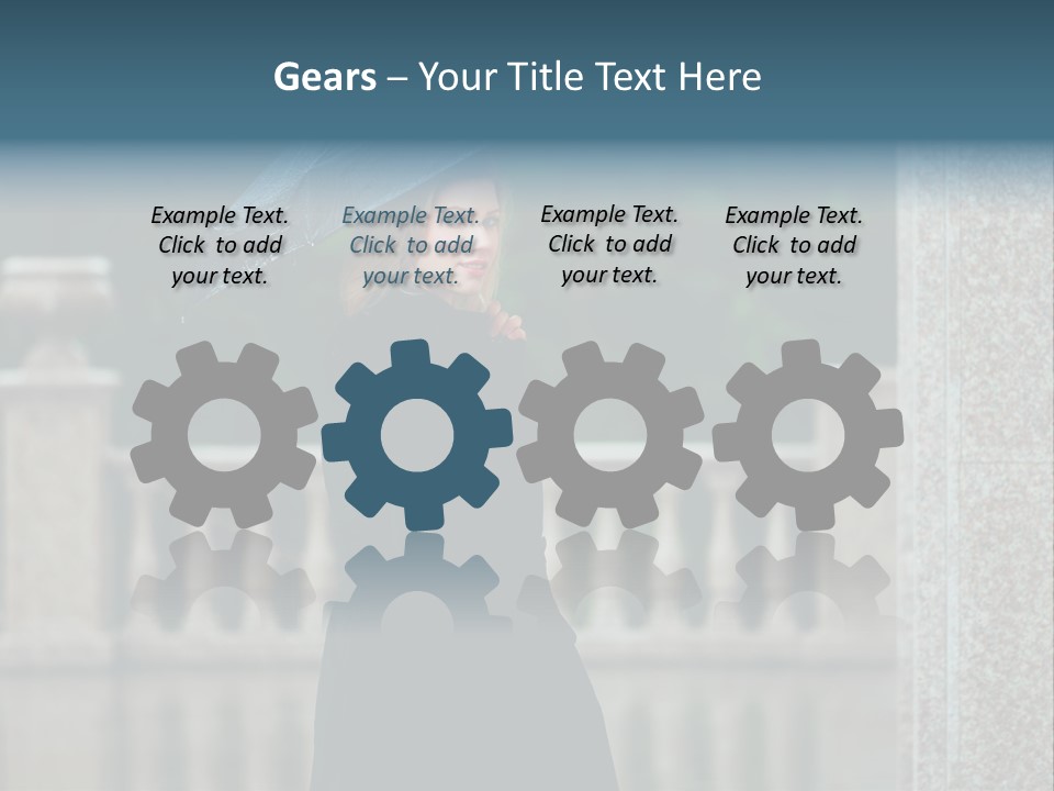 Outside Thoughtful Coat PowerPoint Template