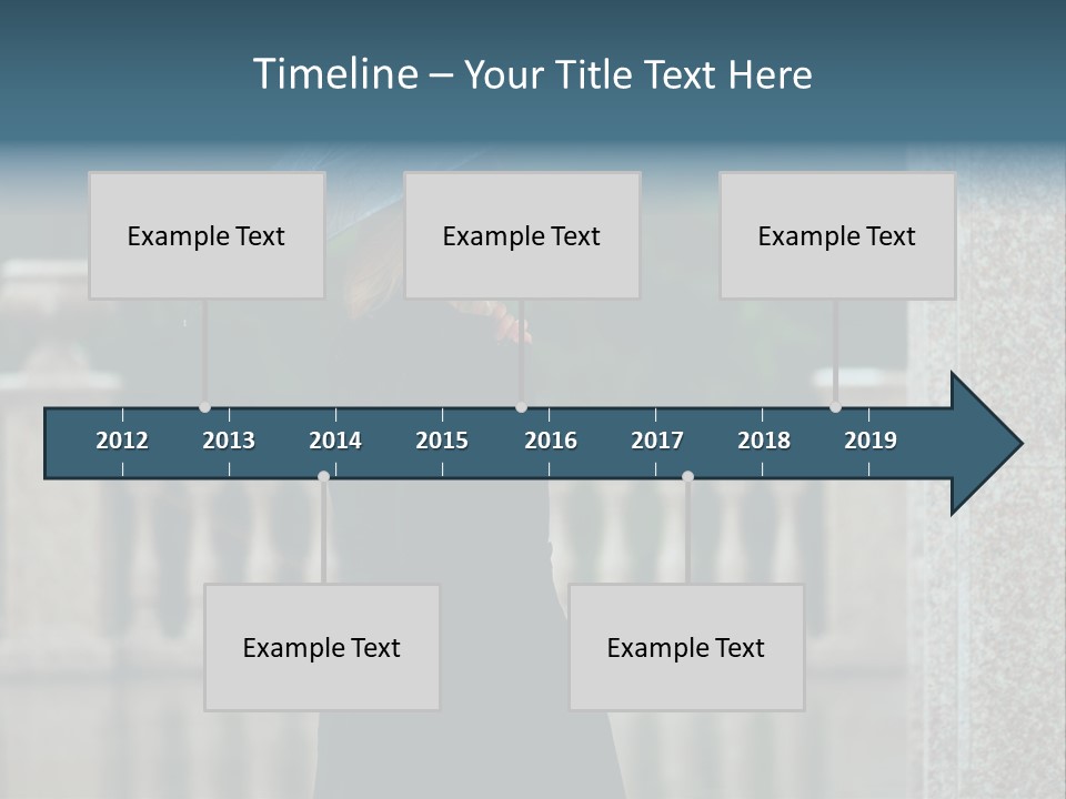 Outside Thoughtful Coat PowerPoint Template