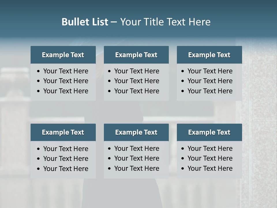 Outside Thoughtful Coat PowerPoint Template