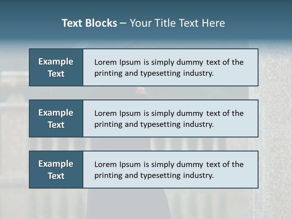 Outside Thoughtful Coat PowerPoint Template
