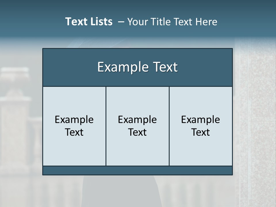 Outside Thoughtful Coat PowerPoint Template