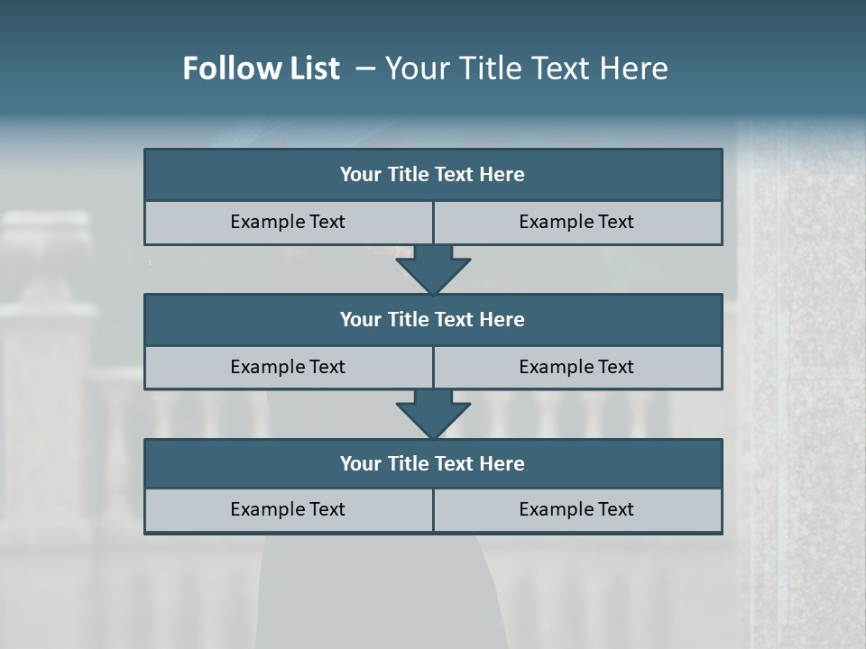 Outside Thoughtful Coat PowerPoint Template