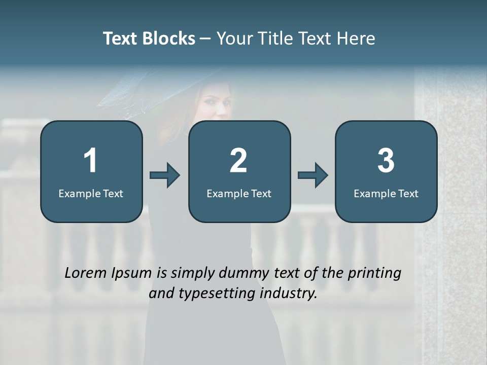 Outside Thoughtful Coat PowerPoint Template