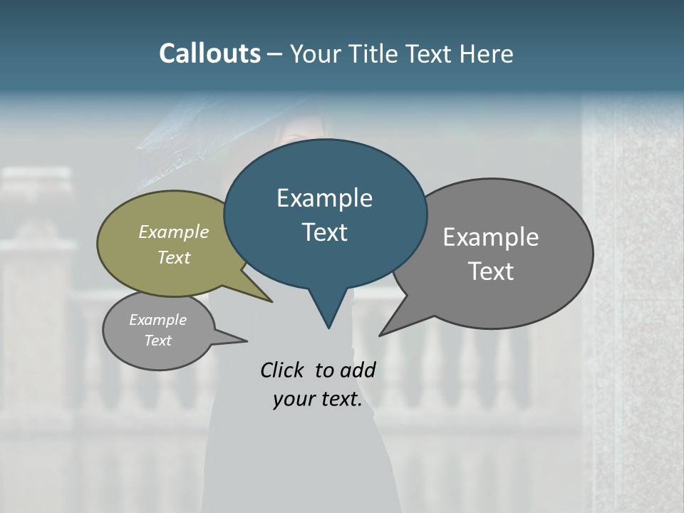 Outside Thoughtful Coat PowerPoint Template