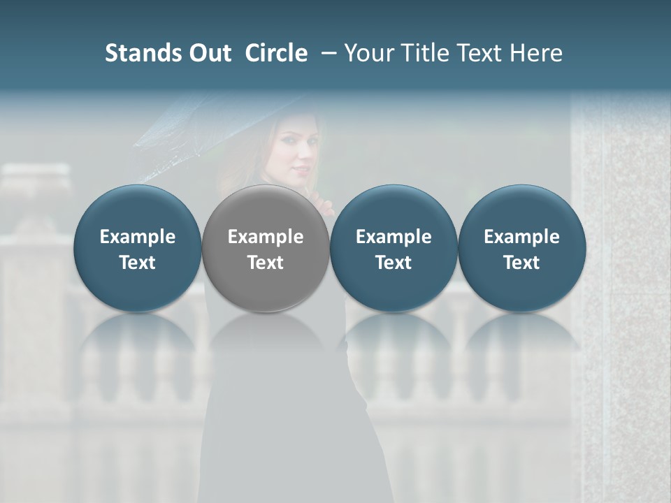 Outside Thoughtful Coat PowerPoint Template