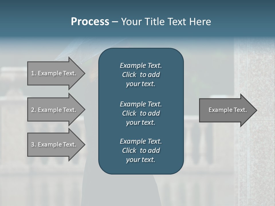 Outside Thoughtful Coat PowerPoint Template