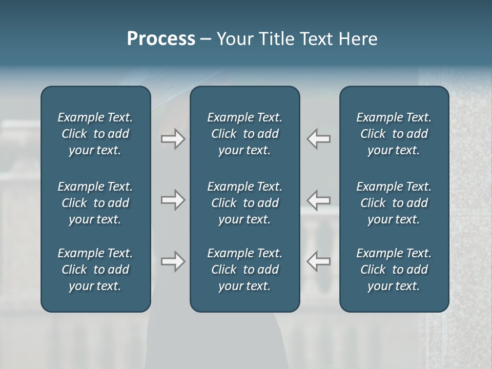 Outside Thoughtful Coat PowerPoint Template