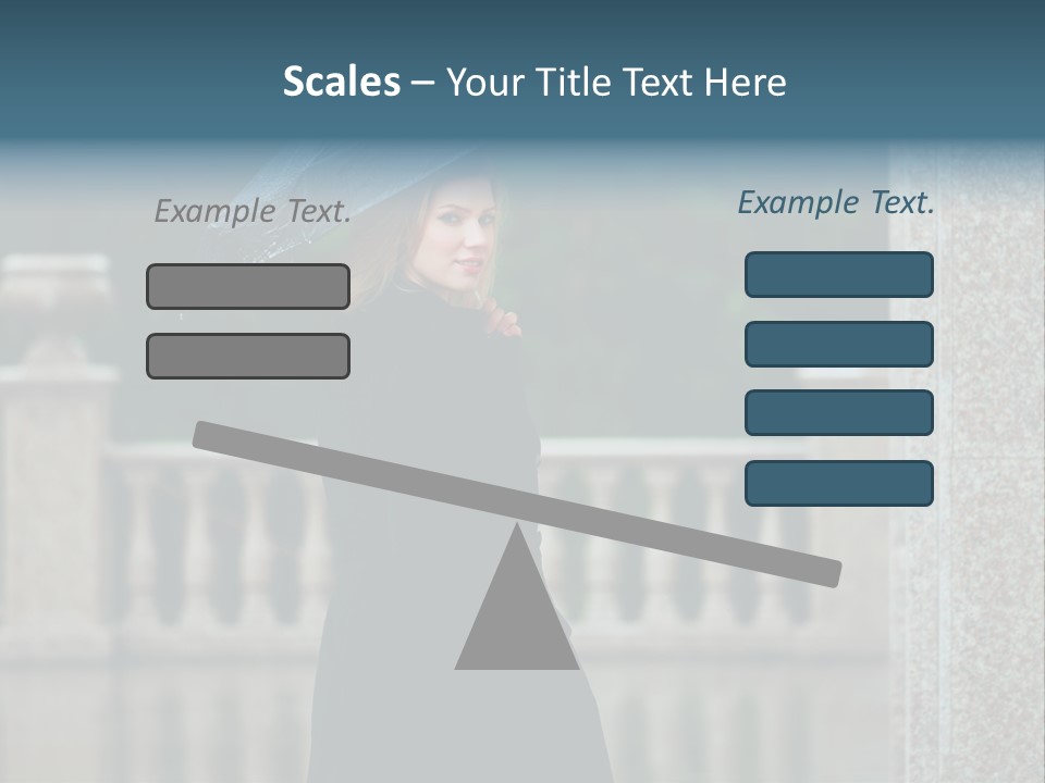 Outside Thoughtful Coat PowerPoint Template