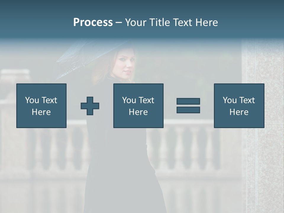 Outside Thoughtful Coat PowerPoint Template