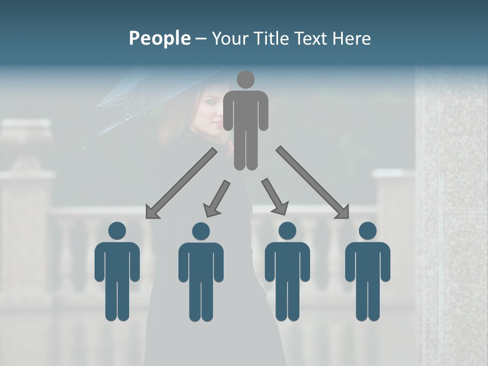 Outside Thoughtful Coat PowerPoint Template