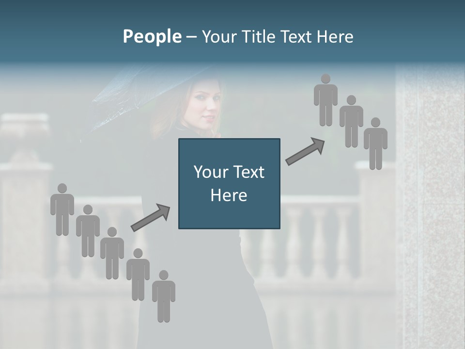 Outside Thoughtful Coat PowerPoint Template