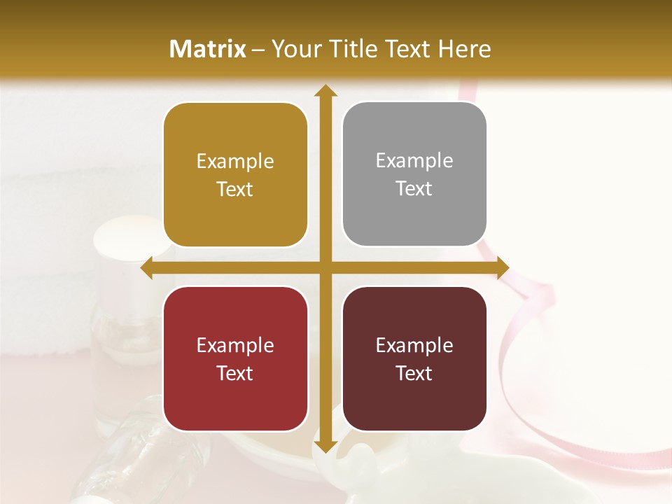 Copy Copy Space White PowerPoint Template