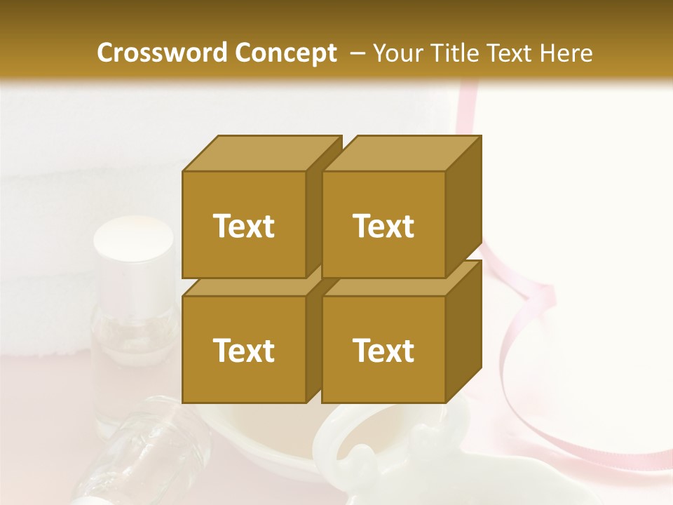Copy Copy Space White PowerPoint Template