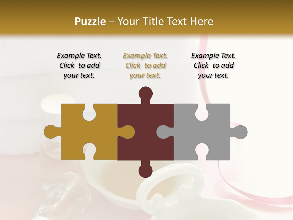 Copy Copy Space White PowerPoint Template