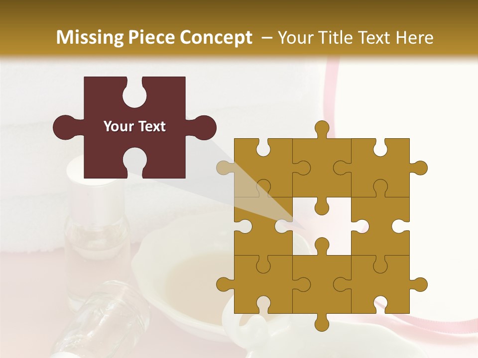 Copy Copy Space White PowerPoint Template