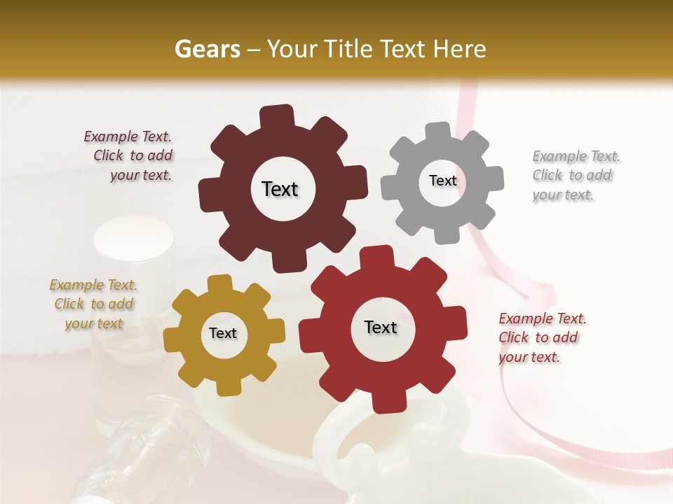 Copy Copy Space White PowerPoint Template