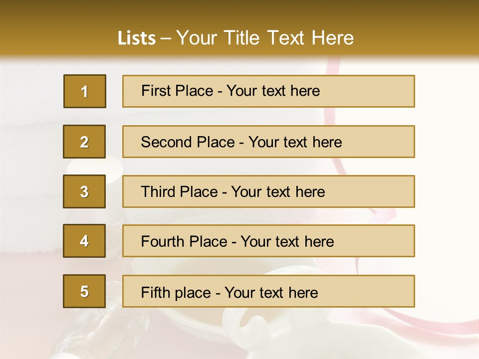 Copy Copy Space White PowerPoint Template