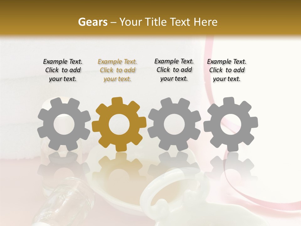 Copy Copy Space White PowerPoint Template