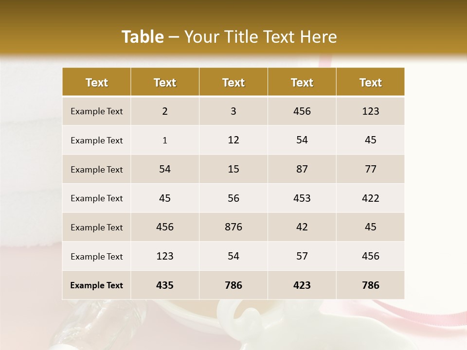 Copy Copy Space White PowerPoint Template