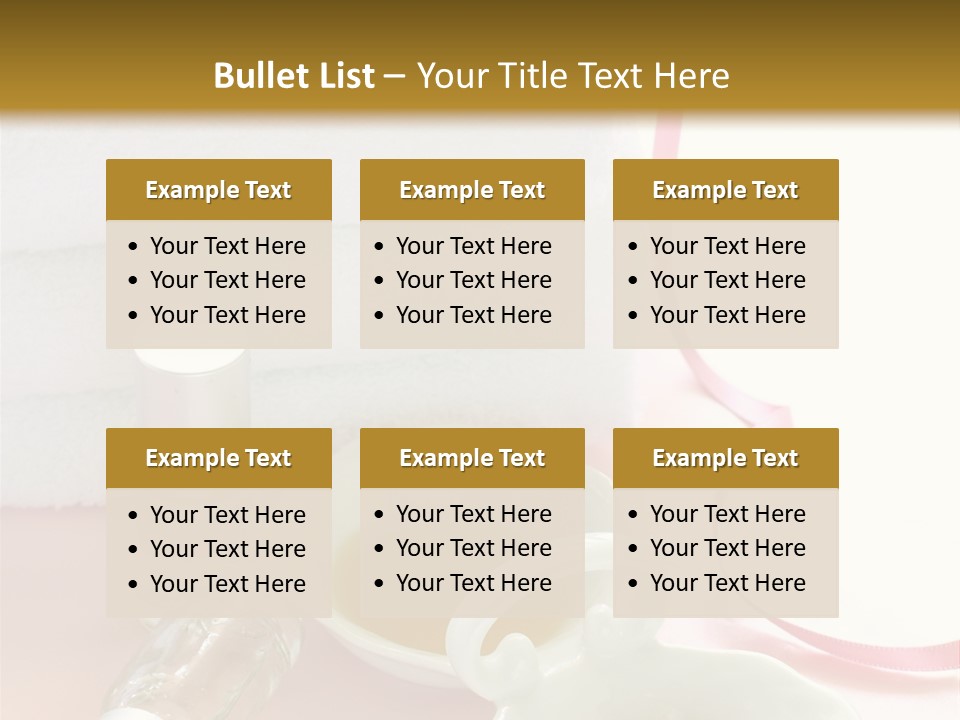 Copy Copy Space White PowerPoint Template