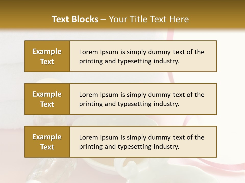 Copy Copy Space White PowerPoint Template