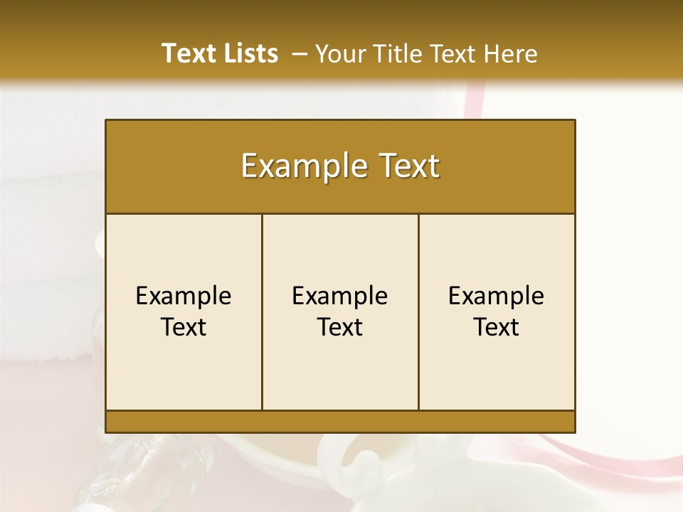 Copy Copy Space White PowerPoint Template