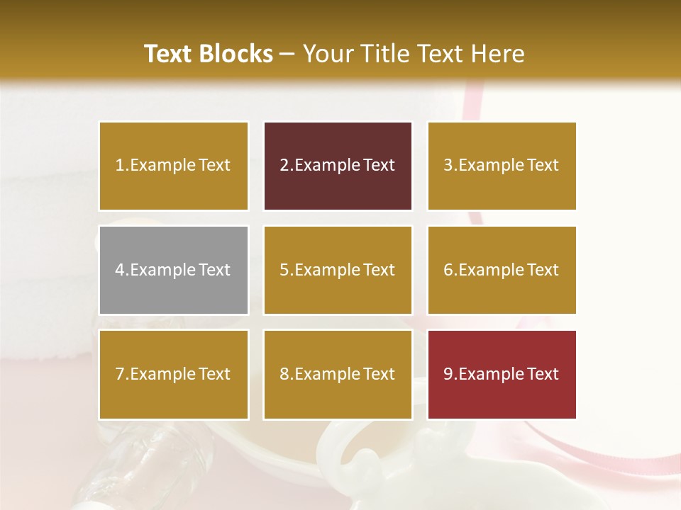 Copy Copy Space White PowerPoint Template