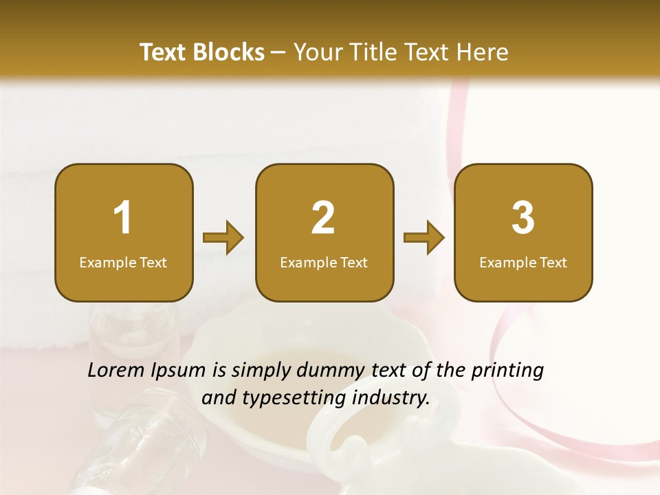 Copy Copy Space White PowerPoint Template