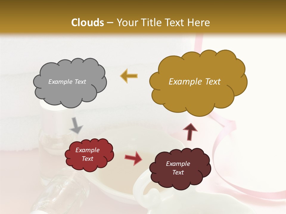 Copy Copy Space White PowerPoint Template
