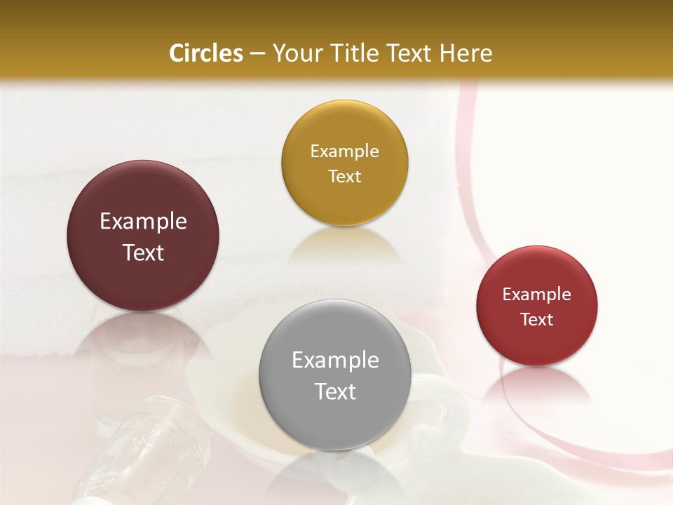 Copy Copy Space White PowerPoint Template