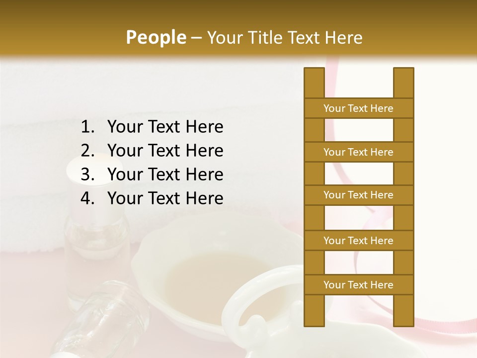 Copy Copy Space White PowerPoint Template
