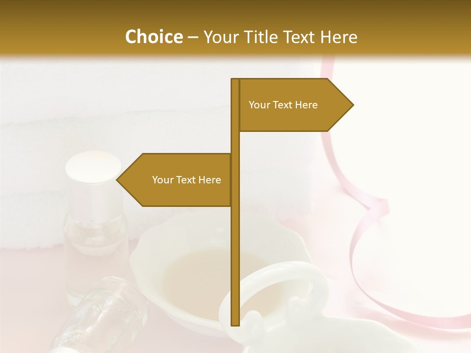 Copy Copy Space White PowerPoint Template