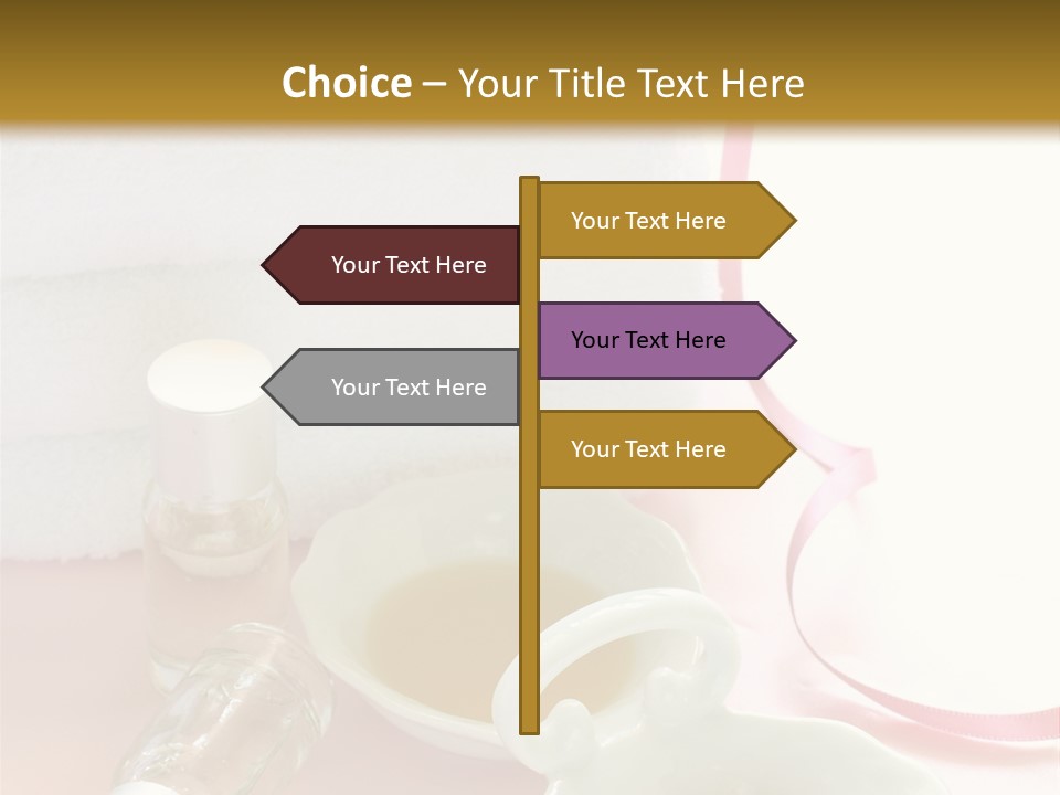 Copy Copy Space White PowerPoint Template