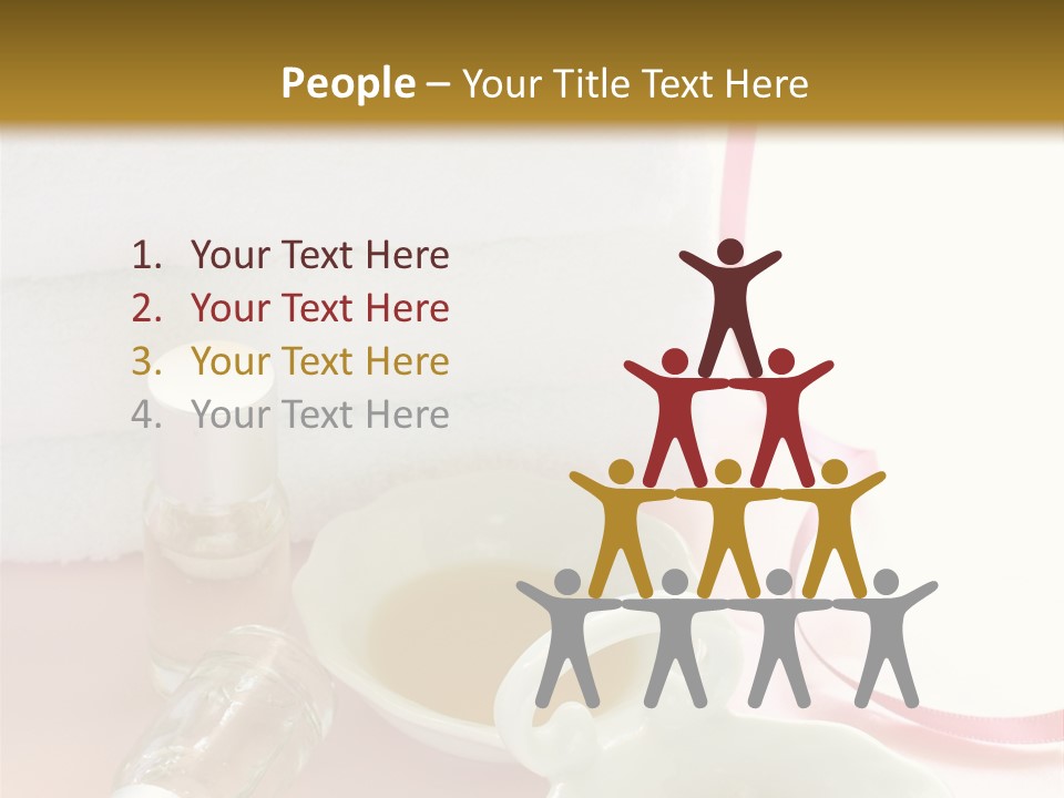 Copy Copy Space White PowerPoint Template