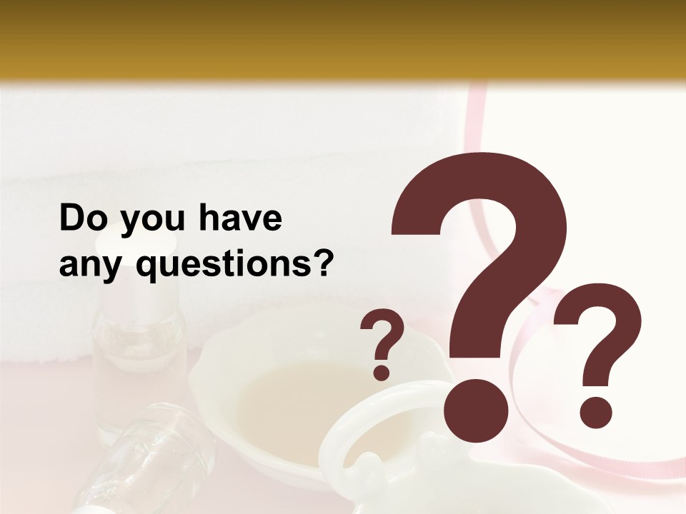 Copy Copy Space White PowerPoint Template