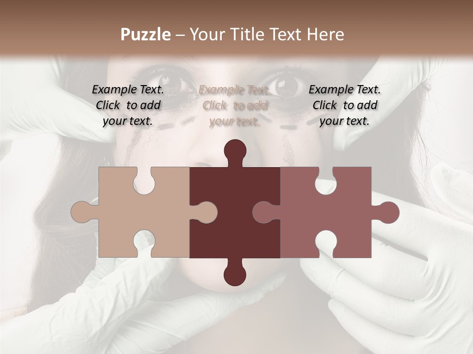 Hands Health Care Aging Process PowerPoint Template