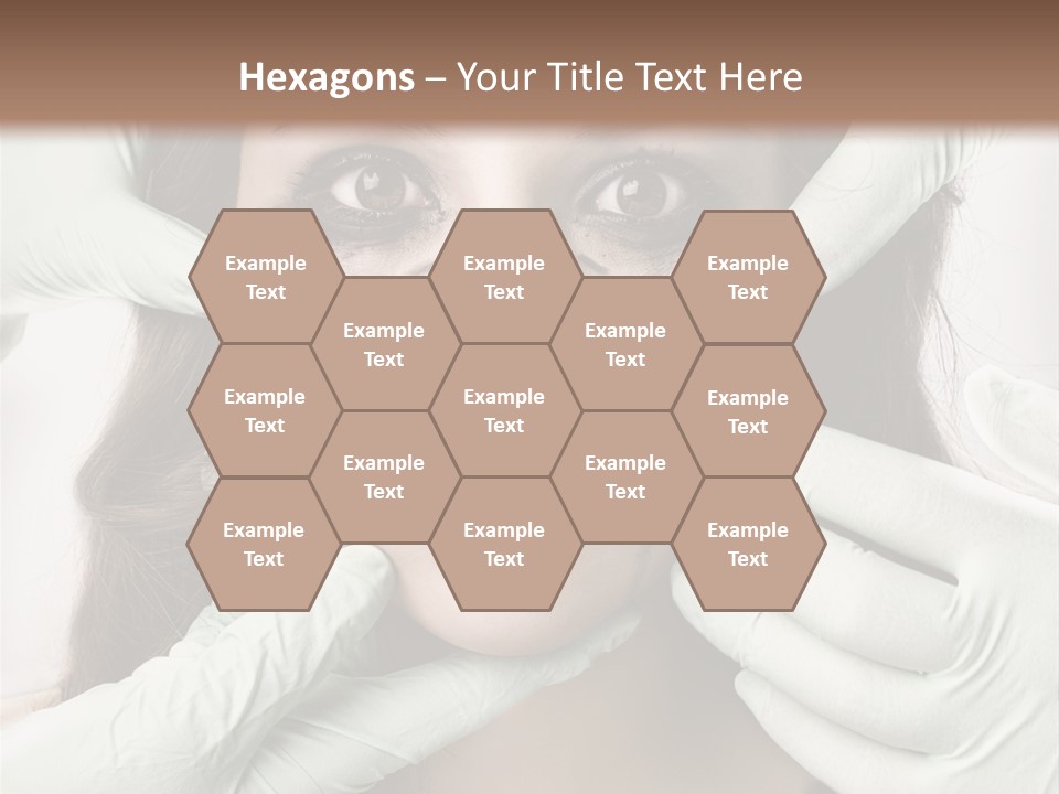 Hands Health Care Aging Process PowerPoint Template