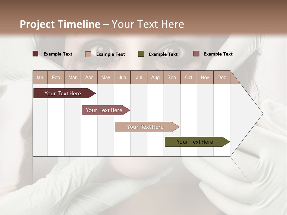 Hands Health Care Aging Process PowerPoint Template