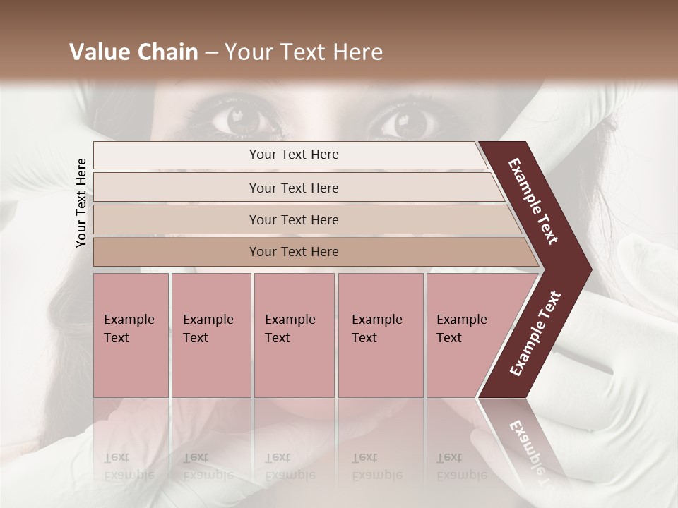 Hands Health Care Aging Process PowerPoint Template