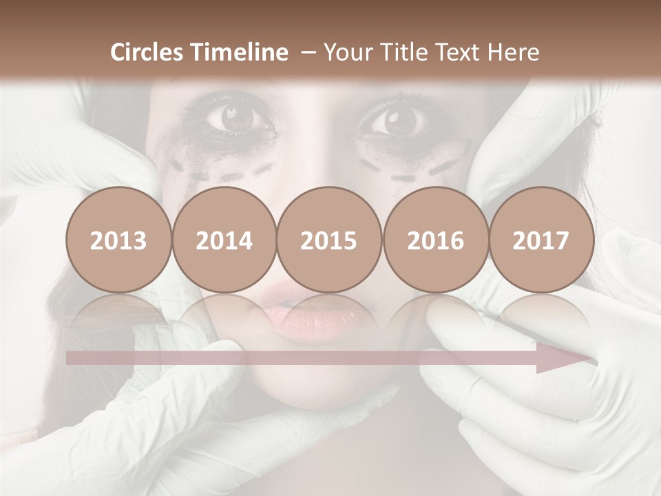 Hands Health Care Aging Process PowerPoint Template