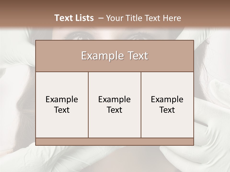 Hands Health Care Aging Process PowerPoint Template